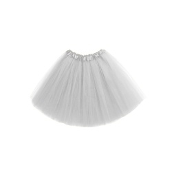 Pollera Tutu 2 Telas de Ballet en Tul para Ni�as Largo 29cm
